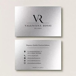 Biglietti da visita carte speciali