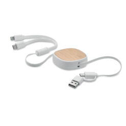 Cavo di ricarica multi USB retrattile Togobam