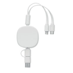 Alternative view of Cavo di ricarica multi USB retrattile Togobam