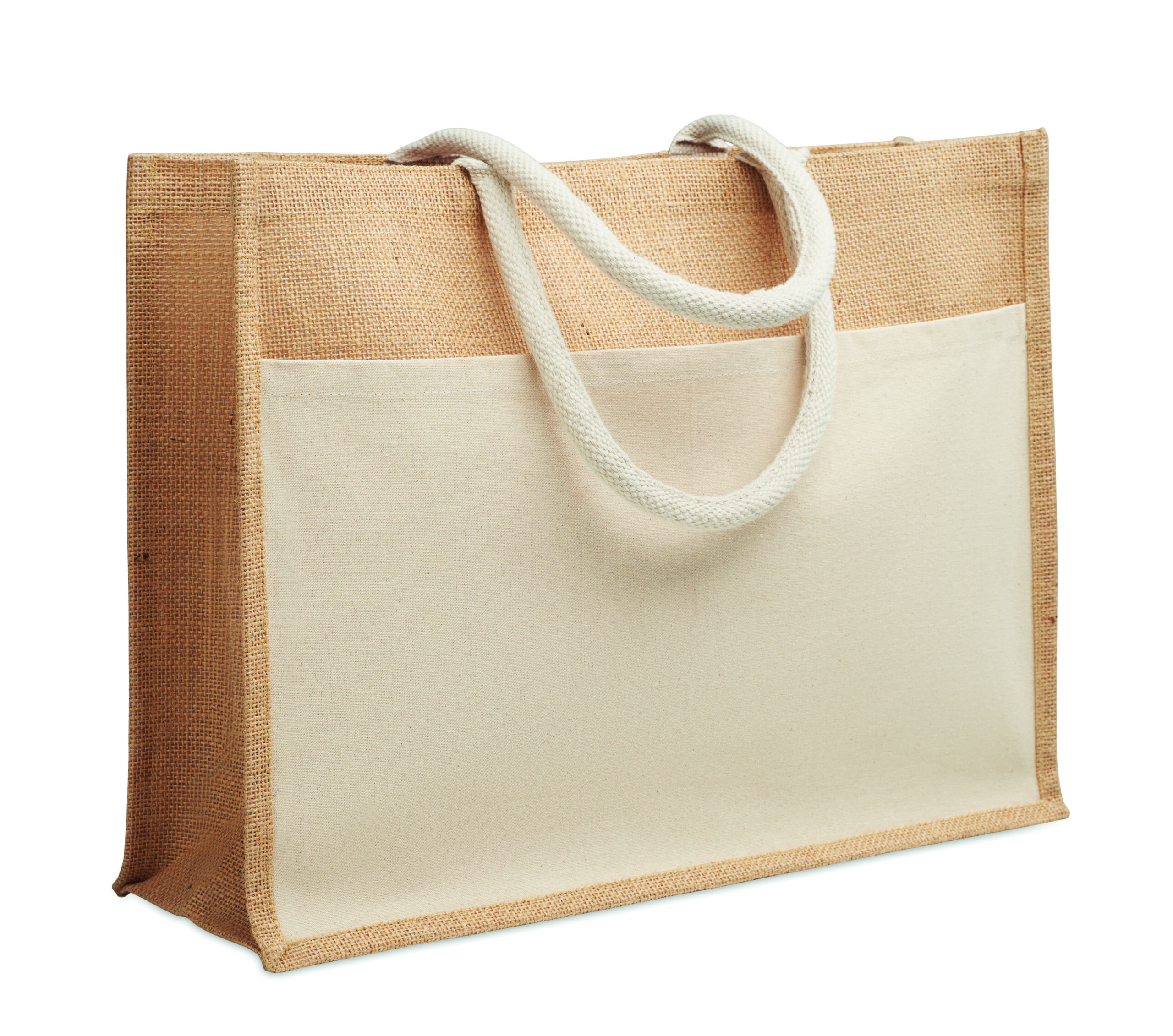 Shopper in juta laminata BAGA - immagine 7