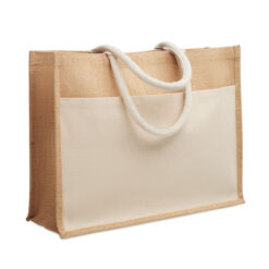 Shopper in juta laminata BAGA