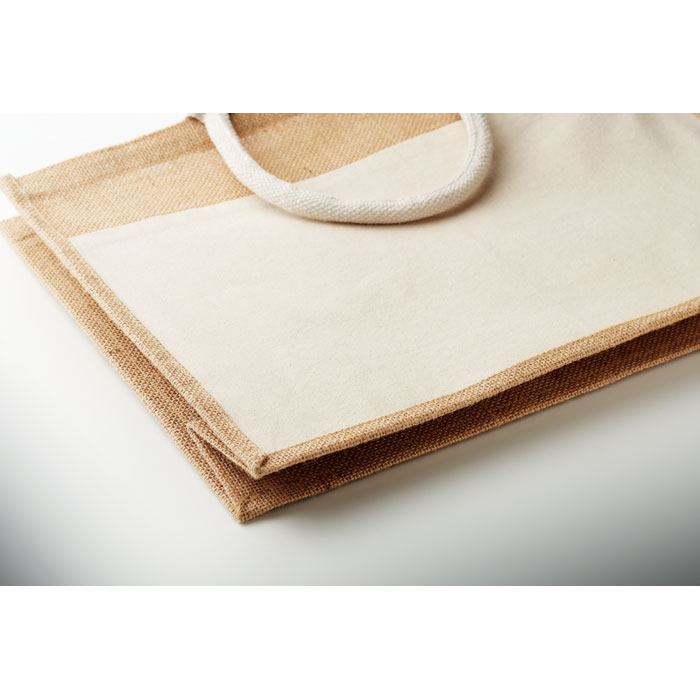 Shopper in juta laminata BAGA - immagine 6