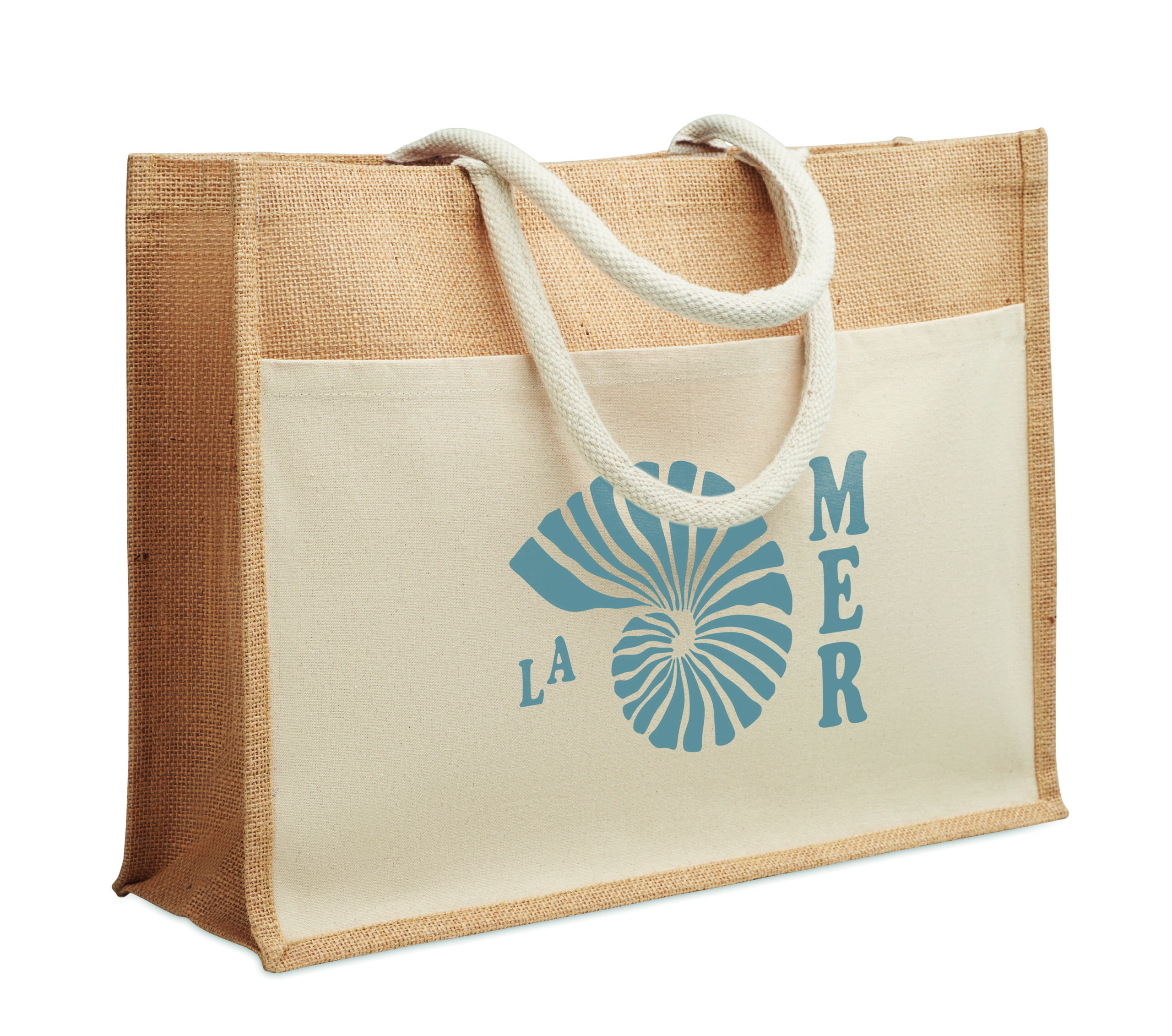 Shopper in juta laminata BAGA - immagine 11