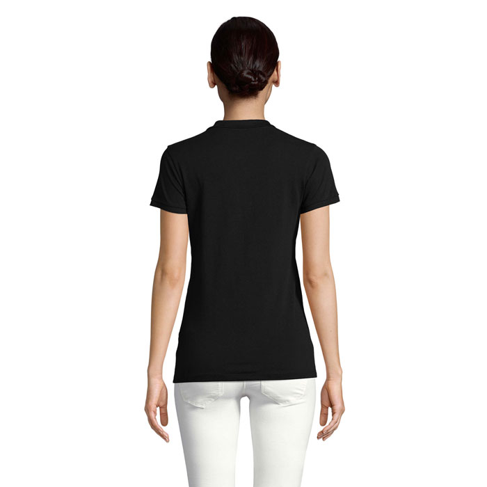 Polo donna in cotone Pique PLANET WOMEN - immagine 3