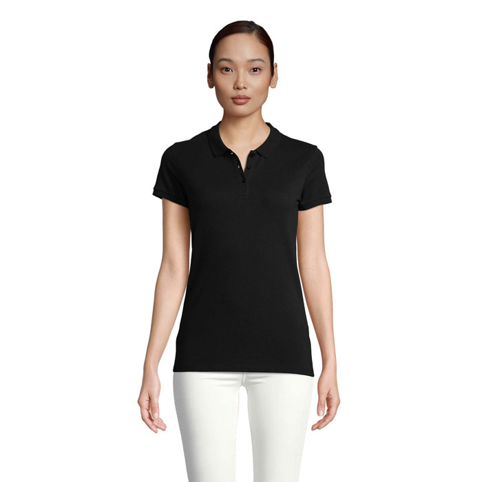 Polo donna in cotone Pique PLANET WOMEN