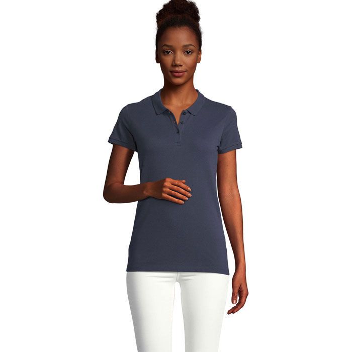 Polo donna in cotone Pique PLANET WOMEN - immagine 4