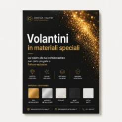Volantini finiture speciali