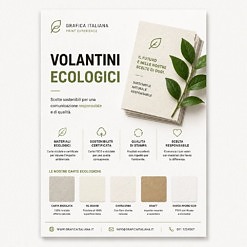 Volantini ecologici