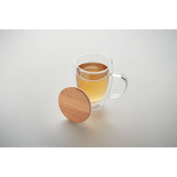 Tazza in vetro con coperchio TIRAL - immagine 4
