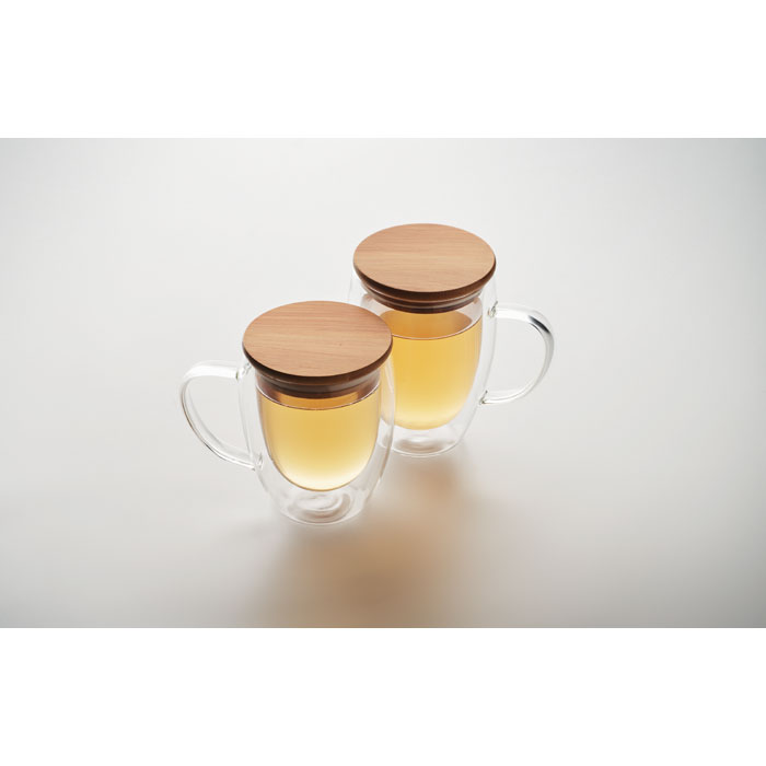 Tazza in vetro con coperchio TIRAL - immagine 6