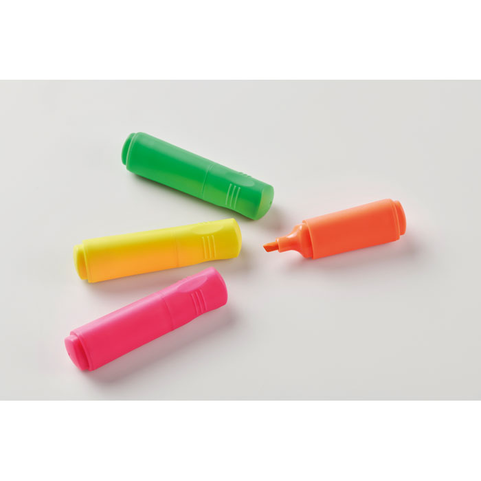 Set di 4 evidenziatori in scatola HIGH4 - immagine 7