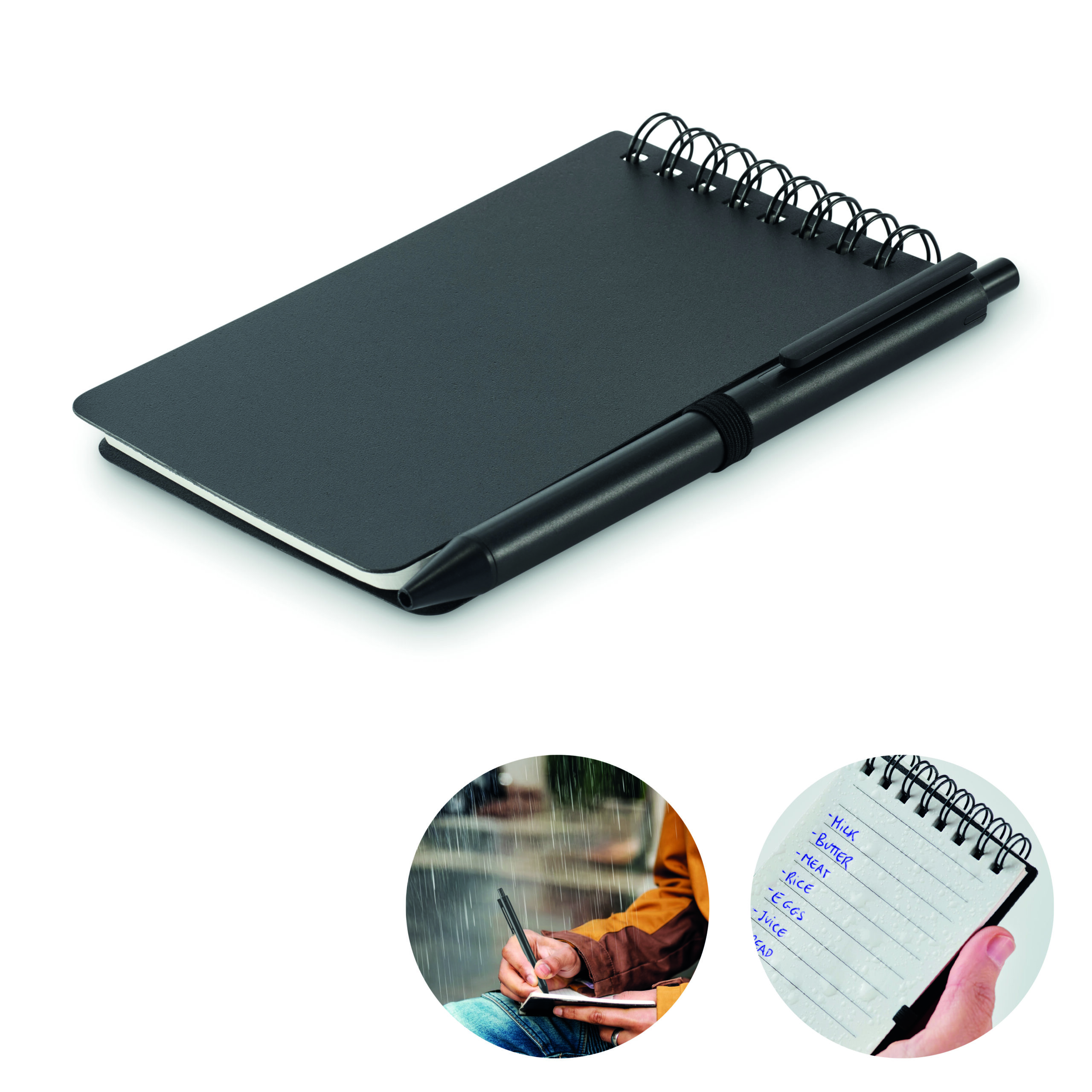 Notebook idrorepellente e penna KIT - immagine 11