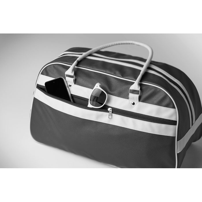 Borsa sportiva in PU NOSTALGIC - immagine 2