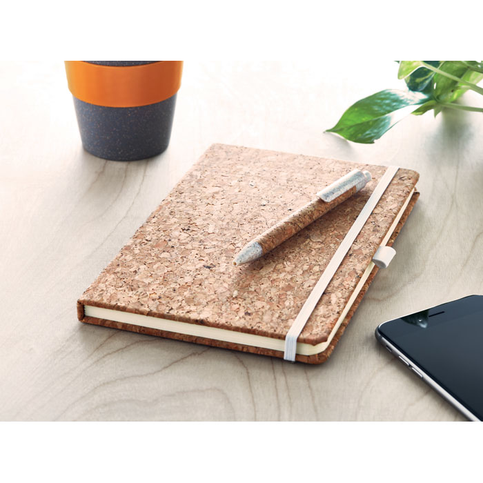 Notebook in sughero con penna SUBER SET - immagine 6