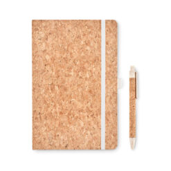 Alternative view of Notebook in sughero con penna SUBER SET