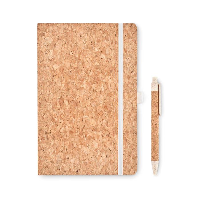 Notebook in sughero con penna SUBER SET - immagine 2