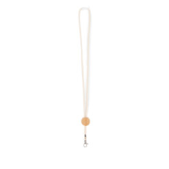 Lanyard in cotone e bamboo KARA