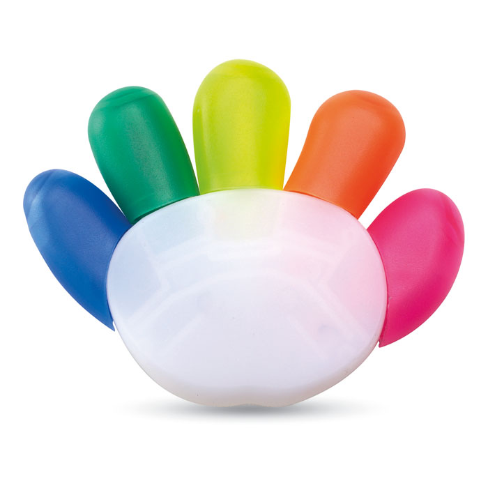 Set 5 evidenziatori COLORE