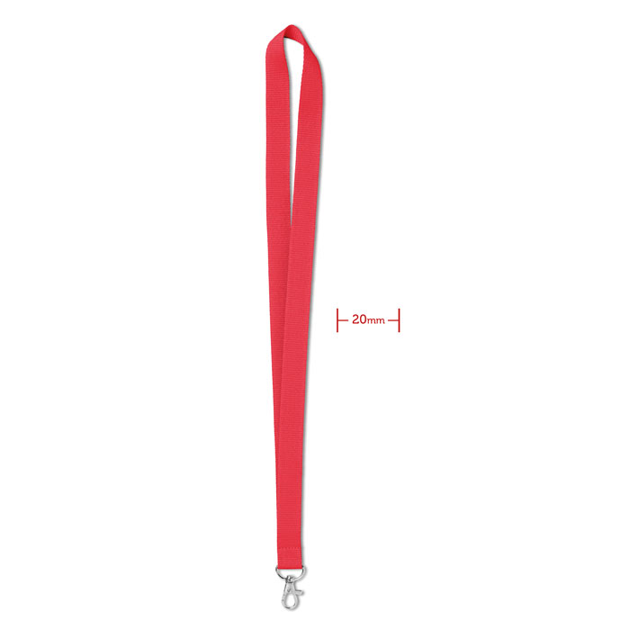 Lanyard con gancio in metallo SIMPLE LANY - immagine 3