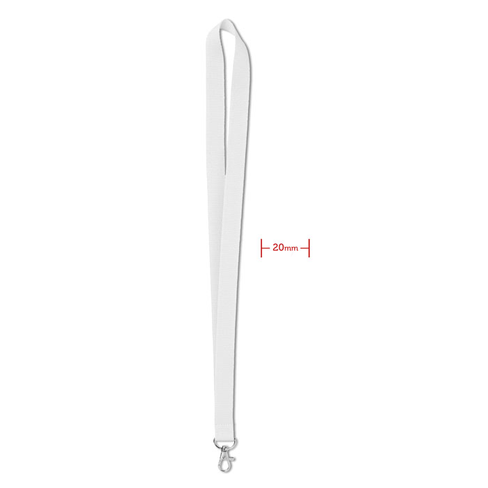 Lanyard con gancio in metallo SIMPLE LANY - immagine 4