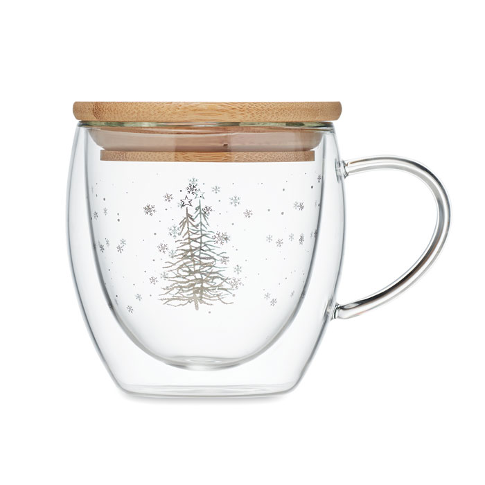 Tazza in vetro doppio strato SIAN - immagine 2