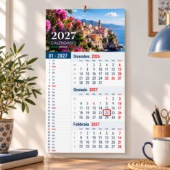 Calendario Memo Pieghevole trimestrale