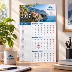 Alternative view of Calendario Memo Pieghevole trimestrale