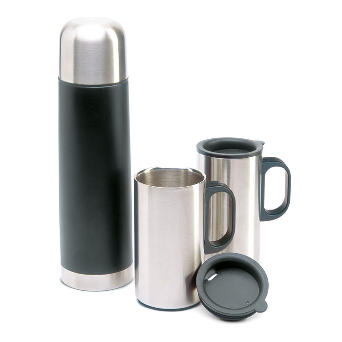 Set Thermos con 2 Tazze ISOSET