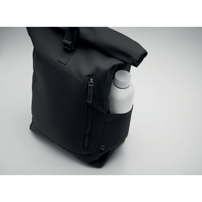 Zaino Rolltop in Cotone Riciclato KAMET - immagine 5
