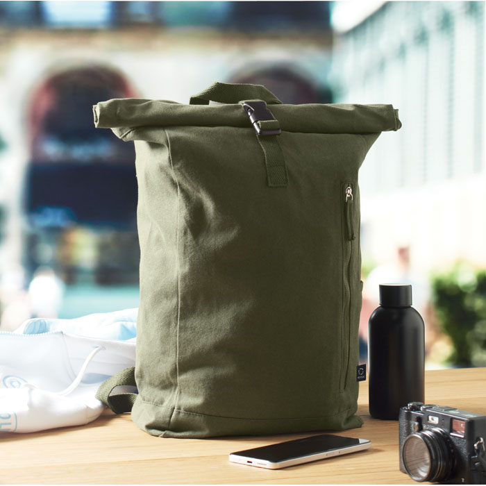 Zaino Rolltop in Cotone Riciclato KAMET - immagine 37