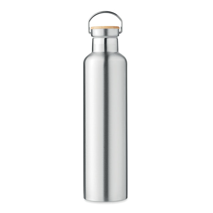 Thermos in Acciaio Inox 1 L con Tappo in Bamboo HELSINKI LARGE - immagine 2