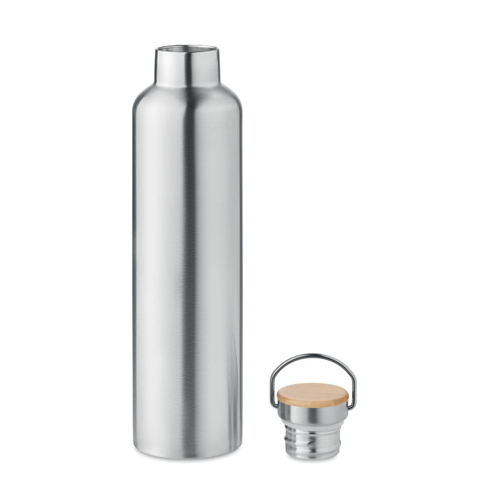 Thermos in Acciaio Inox 1 L con Tappo in Bamboo HELSINKI LARGE - immagine 3