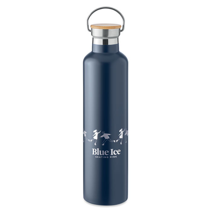 Thermos in Acciaio Inox 1 L con Tappo in Bamboo HELSINKI LARGE - immagine 14