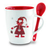 Tazza in Ceramica con Cucchiaino CLAUS - immagine 5