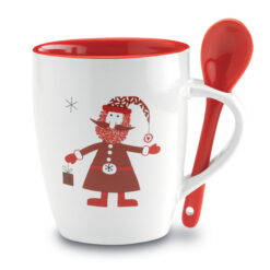 Tazza in Ceramica con Cucchiaino CLAUS