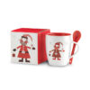 Tazza in Ceramica con Cucchiaino CLAUS - immagine 2