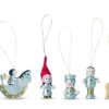 Set di 6 Decorazioni Natalizie in Legno HELSINBORG - immagine 5