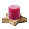 Candela alla Vaniglia su Base in legno LOTUS - immagine 12