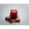 Candela alla Vaniglia su Base in legno LOTUS - immagine 8