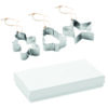 Set di 3 Formine Tagliabiscotti in Acciaio Inox CUQUI SET - immagine 8