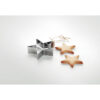 Set di 3 Formine Tagliabiscotti in Acciaio Inox CUQUI SET - immagine 6