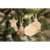 Set di 6 Decorazioni Natalizie in Legno CHRISET - immagine 6