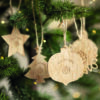 Set di 6 Decorazioni Natalizie in Legno CHRISET - immagine 14
