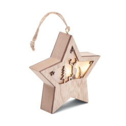 Stella Natalizia in MDF con Luce STARLIGHT