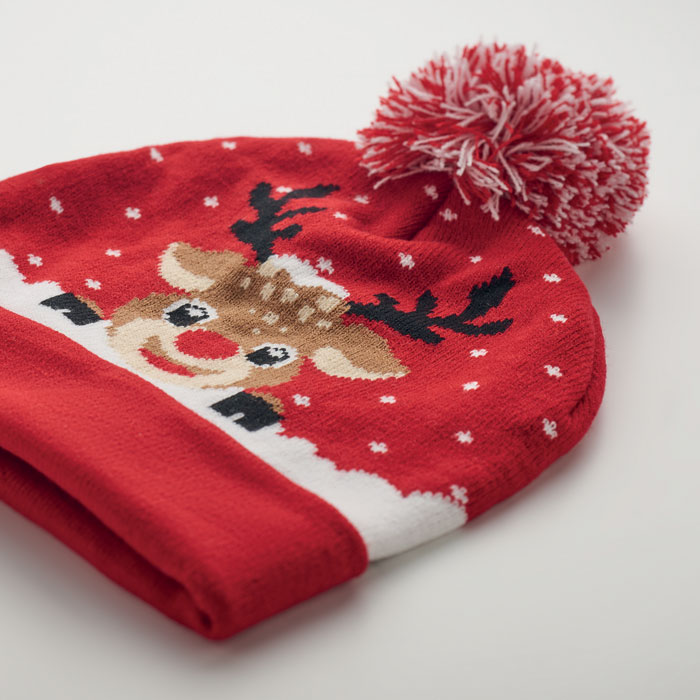 Berretto Natalizio in Maglia con Pon Pon SHIMAS HAT - immagine 8
