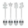 Set di 4 Cucchiaini da Tè Natalizi CHIP SET - immagine 3