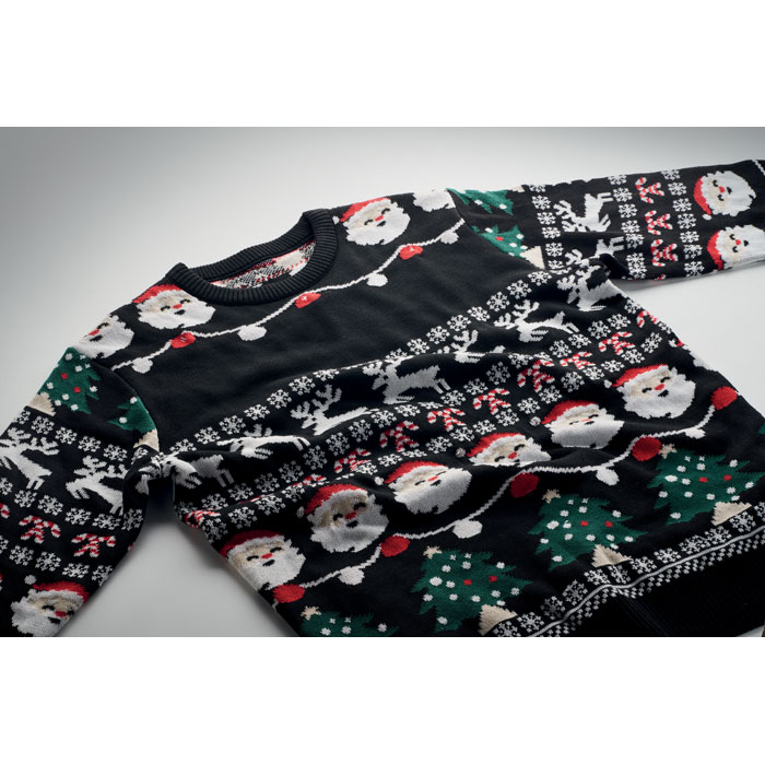 Maglione Natalizio con 10 Luci LED SHAMIS - immagine 7