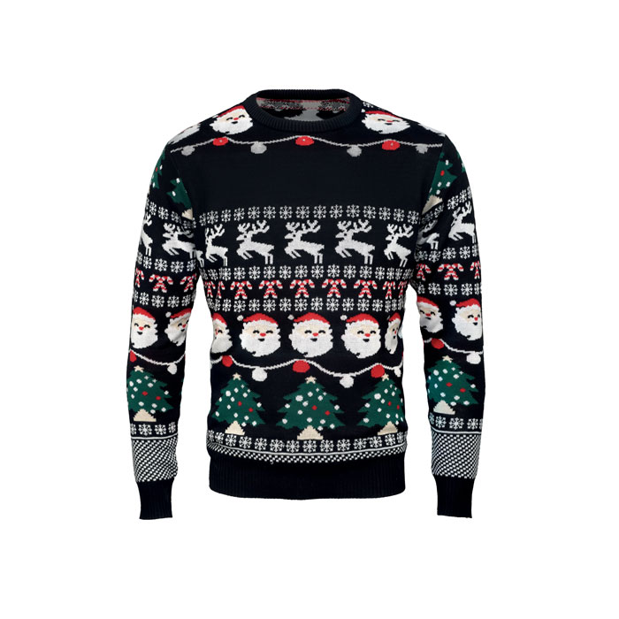 Maglione Natalizio con 10 Luci LED SHAMIS