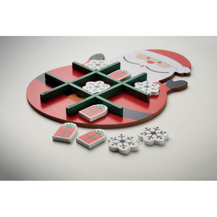 Gioco del Tris in Legno Natalizio HOHOTOE - immagine 4