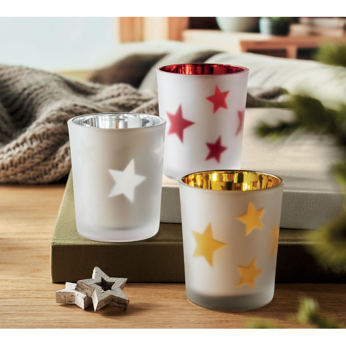 Tealight a LED in Vaso di Vetro LANDLE - immagine 4